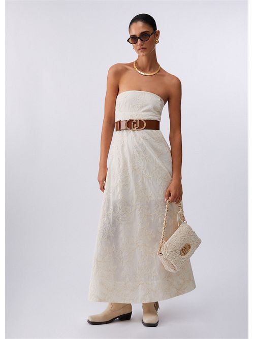 Dress woman white LIU JO | WA6456T472A/P9417